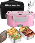 Eocolz Electric Lunch Box Food Heater 80-100W, Dual Container 1.5L, 12V/24V/110V. Fixed Price $40.48.