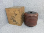Wooden Keyaki Three-tier Food Basket With Paulownia Box Antique Collectible. Fixed Price $244.45.