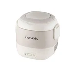 Tayama Mini Rice Cooker Portable White Cool-touch Exterior Removable Lid 3-CUP. Fixed Price $32.98.