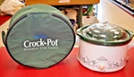 Rival Crock-pot Model 3355 Slow Cooker 5QT Green Flowers Rare-complete Set. Fixed Price $64.00.