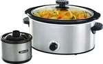 Bella 5-QT. Slow Cooker With Dipper Stainless Steel. Fixed Price $89.95.