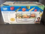 Heat By Richard Simmons Electric Steamer For Healthy Cooking - Model EST7. Fixed Price $51.99.