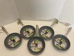 Greenpan Swift Ceramic Nonstick 8" Frying Skillet Stainless Steel Lot Of 5. Fixed Price $58.97.