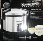Hamilton Beach 37560R Commercial Cup Electric Rice Cooker Stainless. Fixed Price $210.00.