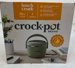 Crock-pot (20 Oz.) Moonshine Green Lunch Food Warmer. Fixed Price $34.95.