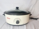 Nesco Qt. Porcelain Roaster Oven Glass Lid Rack Insert White 4816-14 Tested. Fixed Price $39.99.