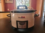 Crock-pot 4-QUART Digital Countdown Slow Cooker, Tan. Fixed Price $29.00.