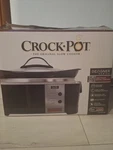 New! Crock Pot Designer Series Qt. Smart Slowcooker SCCPQP600-B Auto Warm. Fixed Price $162.49.