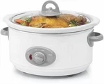 3.5 Quart Slow Cooker Ceramic Crock Pot W/ Glass Lid Dishwasher Safe Soups Stews. Fixed Price $36.04.