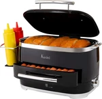 Hot Dog Steamer Machine W/bun Warmer 24 & 12 Buns Electric Food. Fixed Price $65.99.
