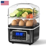 Evoloop 2 Tiers Electric Food Steamer For Cooking 4 Qt Digital Multi Vegetable. Fixed Price $84.47.