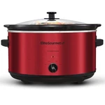 Elite Gourmet MST-900RXT# 8.5 Qt. Electric Slow Cooker, Red, Adjustable Temp. Fixed Price $61.70.