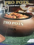 New Pro Pots Football Slow Cooker 1.5 Qts Dip Warmer FB-77. Fixed Price $39.98.