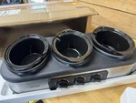 Sunvivi Slow Cooker, Triple Buffet Server 3 Pot Food Warmer. Fixed Price $65.00.