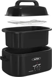 Sunvivi 28QT Electric Roaster Oven Turkey Self-basting Lid Black #R02. Fixed Price $89.98.