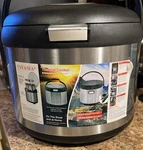 Tayama Energy-saving Thermal Cooker TXM-50CF Stainless Steel Two-piece. Fixed Price $32.00.