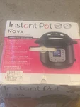 Instant Pot Duo Nova 8 Quart 7-IN-1 Slow Cooker Silver (113-0021-01). Fixed Price $90.00.