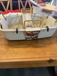 Thyme & Table 17-INCH Carbon Steel Non-stick Roasting Pan With Rack Cream. Fixed Price $22.00.