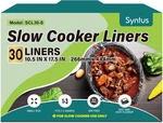 Syntus Slow Cooker Liners, 30 Count Cooking Bags Small Size Disposable Pot. Fixed Price $16.43.