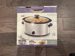 New Bella 5QT. Slow Cooker With Dipper Stainless Steel WJ-5000EA Fast Free Shipp. Fixed Price $45.03.