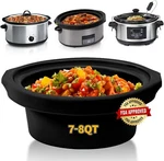 Slow Cooker Liners Fit Crock Pot 7-8 Qt,maywe Tanso For Quarts, Black. Fixed Price $23.30.