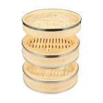 Juvale 2-TIER Steamer Pot Insert With Steel Rings 10" X 6.5",... Fast Usa Ship. Fixed Price $47.90.