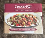Rival Crock Pot Recipe Tin With Collection + Blank Cards. Fixed Price $7.95.