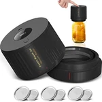 Electric Mason Jar Vacuum Sealer With Led Screen Black Attikbiz. Fixed Price $42.17.