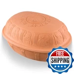 Romertopf Clay Roaster Non-stick Dutch Oven Healthy Pot Cooking Baker. Fixed Price $164.14.