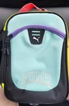Puma Youth Lunchbag Lt Blue/pastel. #PV2-3030-BFFB1-450 Insulated Exterrior Zip. Fixed Price $15.00.