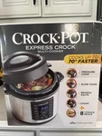 Crock Pot Express Multi-cooker Qt Sunbeam SCCPPC600-V1 New. Fixed Price $135.00.