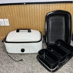 Rival 16-QUART Roaster Oven 150 To 450 F Temperature Control + 3 Compartments. Fixed Price $59.99.