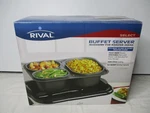 Nos Rival Buffet Server Accessory BR400 - For Roaster Oven 8.2 Quart New. Fixed Price $39.68.