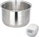 Rice Cooker 10 Cup Inner Pot Compatible With Tiger Standard, Silver. Fixed Price $36.39.
