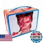 Aquarius David Bowie Aladdin Sane Fun Box - Sturdy Tin Storage With Plastic. Fixed Price $36.84.