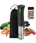 Rocyis HKSV001 Silver Black Digital Touch Screen Electric Sous Vide Cooker 1000W. Fixed Price $42.45.