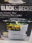 Black & Decker Handy Steamer Plus HS90 Food / Rice Cooker New Opened Box. Fixed Price $75.00.