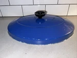 Nesco Qt Non-stick Roaster Electric Oven Replacement Oval Lid Blue 4116-15. Fixed Price $29.99.