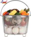Steamer Basket For Instant Pot Accessories 6 Qt 2 Tier Stackable Free Shipping. Fixed Price $25.74.