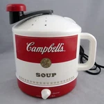Campbell's Soup And Noodle Express All One Stirrer Strainer Cooker CS1SM 22OZ. Fixed Price $22.00.