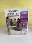 Crock Pot Hook Up Double 1-QT Connectable Entertaining System SCCPMD1. Fixed Price $99.99.