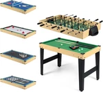 Multi Table, 10-IN-1 Combo With 6 Ball & 4 Board Games,. Fixed Price $298.99.