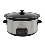6 Qt. Digital Stainless Steel Slow Cooker. Fixed Price $57.00.