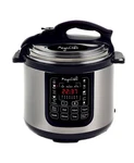 Megachef 8-QUART Digital Pressure Cooker Steel, Black & Silver,multi-function. Fixed Price $119.00.