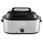 Electric Roaster Oven, 24 Qt Turkey With Self-basting Lid, 1450W. Fixed Price $96.44.