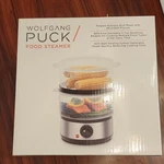 Wolfgang Puck SWPEFS100IT Electric Food Steamer 400W 2-TIER Stackable 2L. Fixed Price $12.99.