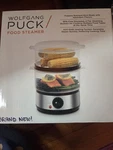 Wolfgang Puck 2 Tier Food Steamer 400-WATT Bpa-free New Open Box. Fixed Price $17.00.