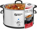 Magic Mill Slow Cooker 10 Quart Extra Large Non-stick Metal Searing Pot & Tran. Fixed Price $92.73.