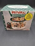 New Rival 3206FR Holiday Potpourri Crock Electric Simmering Fruit. Fixed Price $35.00.
