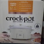 Crock-pot Design Series 7-QUART & Carry Slow Cooker With Thermal Bag. Fixed Price $49.99.